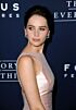 Felicity Jones Inspired Blush Round Neck A-Line Evening Gown - additional reference image 4