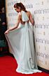 Olga Kurylenko Inspired Mint Blue Halter A-Line Evening Gown - additional reference image 6