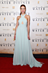 Olga Kurylenko Inspired Mint Blue Halter A-Line Evening Gown - main reference image