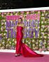 Renee Zellweger Inspired Hot Pink Strapless Mermaid Evening Gown - additional reference image 2