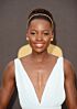 Lupita Nyongo Inspired Pale Blue Plunging V-Neck Pleated A-Line Evening Gown - additional reference image 5