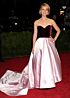 Claire Danes Inspired Burgundy Pink Sweetheart Ball Gown - additional reference image 4