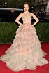 Suki Waterhouse Inspired Blush Sweetheart Ball Gown - additional reference image 2