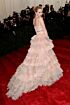 Suki Waterhouse Inspired Blush Sweetheart Ball Gown - additional reference image 4