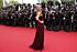 Blake Lively Inspired Burgundy Halter Pleated Slit A-Line Evening Gown - additional reference image 4
