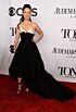 Lucy Liu Inspired Black and Ivory Sweetheart Ball Gown High-Low - main reference image