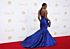 Keke Palmer Inspired Royal Blue Strapless Mermaid Evening Gown - additional reference image 4
