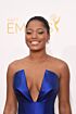 Keke Palmer Inspired Royal Blue Strapless Mermaid Evening Gown - additional reference image 5