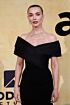 Amy Jackson Inspired Black Off-the-Shoulder Pleated Mermaid Evening Gown - additional reference image 3