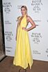 Margot Robbie Inspired Yellow Halter A-Line Evening Gown - additional reference image 4