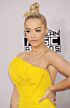 Rita Ora Inspired Yellow Strapless Mermaid Evening Gown - additional reference image 5