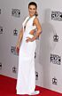 Kate Beckinsale Inspired White Plunging V-Neck Cutout Mermaid Evening Gown - additional reference image 2