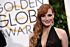 Jessica Chastain Inspired Bronze Halter Draped Column Evening Gown - additional reference image 4
