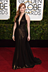 Jessica Chastain Inspired Bronze Halter Draped Column Evening Gown - main reference image