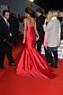 Rochelle Humes Inspired Red Sweetheart Mermaid Evening Gown - additional reference image 2
