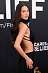 Olivia Rodrigo Inspired Black Halter Cutout Mermaid Evening Gown - additional reference image 3