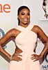 Gabrielle Union Inspired Blush Halter Cutout A-Line Evening Gown - additional reference image 5