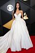 Madison Beer Inspired Ivory Sweetheart Bow Detail Ball Gown - additional reference image 3