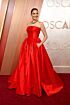 Gal Gadot Inspired Red Strapless Ball Gown - main reference image