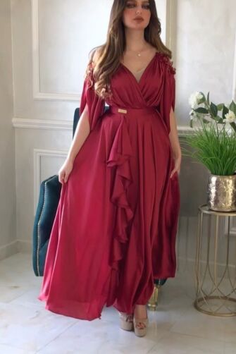Flame Elegance Gown