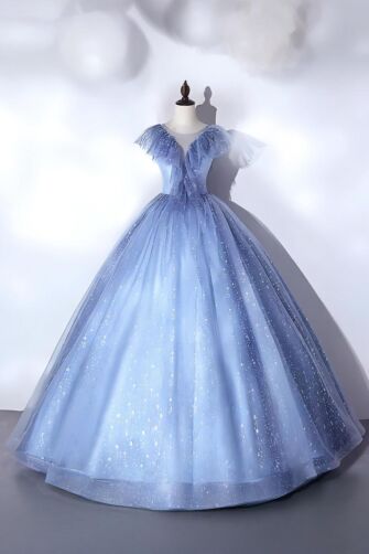 Moonlight Bloom – Shimmering Fairy Gown