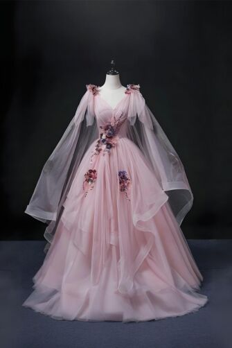 Blossom Muse – Floral Fantasy Gown