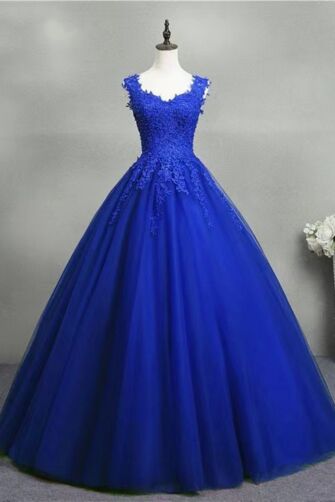 Champagne Blossom — Classic Lace Ball Gown