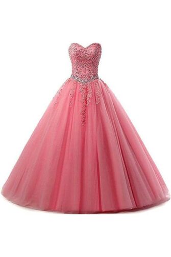 Rose Quartz Royale — Embellished Quinceañera Dress
