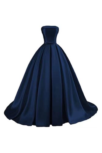 Pleated A-Line Floor-Length Prom/Evening Dress