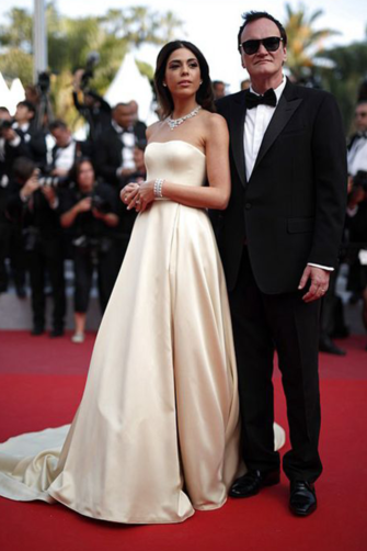 Champagne Glow – Daniella Pick Strapless Satin Ball Gown