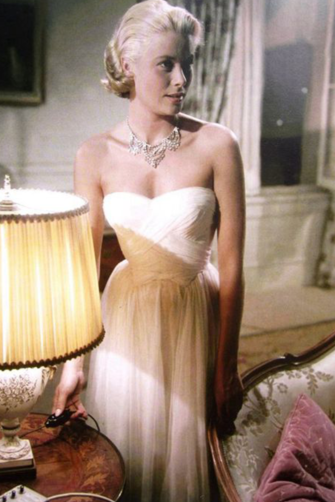 Riviera Reverie – To Catch a Thief–Inspired Ivory Sweetheart Strapless Tulle A-Line Gown