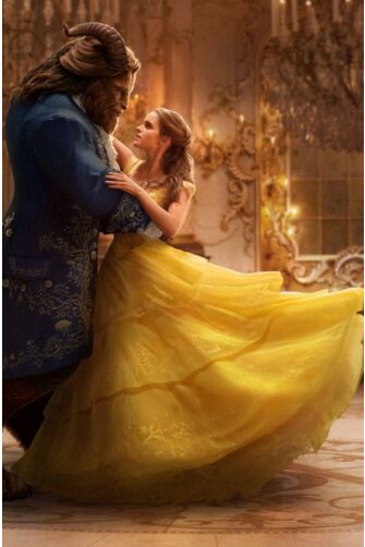 Emma Watson Belle Yellow Dress Beauty and the Beast