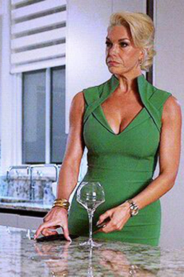 Rebecca Welton Inspired Elegant Green Bodycon Dress for Chic and Timeless Style