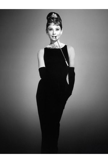 Audrey Hepburn Black Dress Breakfast At Tiffany's