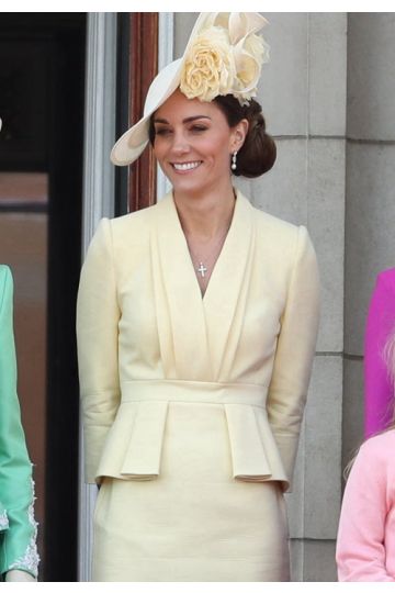 Kate Middleton Inspired Daffodil Dress Celebrity Outfit