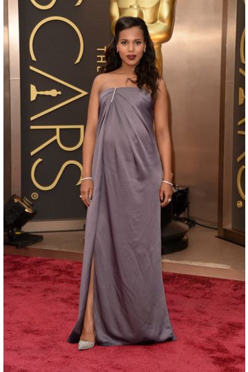 Kerry Washington Maternity Celebrity Dress Oscars 2014