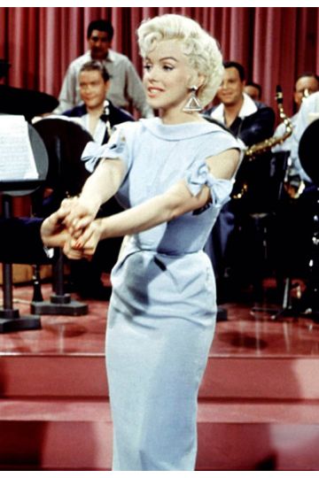 Marilyn Monroe Light Blue Dress "There's No Business Like Show Business" Costume