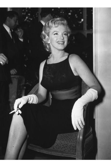 Marilyn Monroe Inspired Little Black Dress