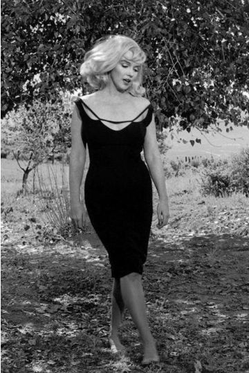 Marilyn Monroe Little Black Vintage Celebrity Dress The Misfits