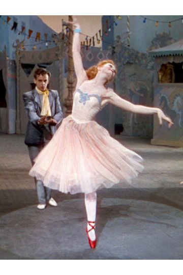 Moira Shearer Champagne Tulle Dress in 1950s Movie 鈥楾he Red Shoes' Costume 