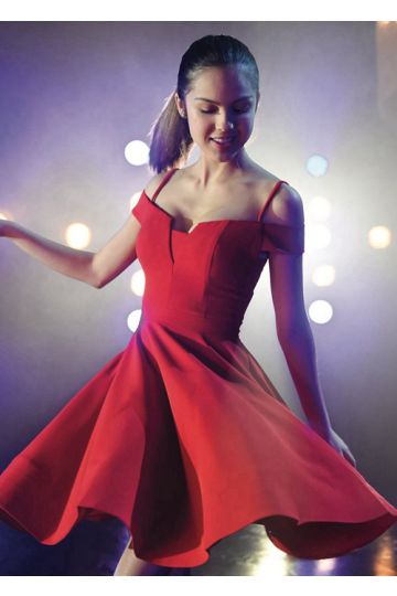Olivia Rodrigo Short Red Cocktail Party Celebrity Dress 'High School Musical'