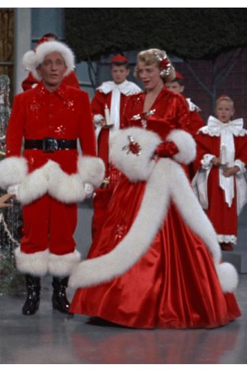 Rosemary Clooney Red Dress White Christmas