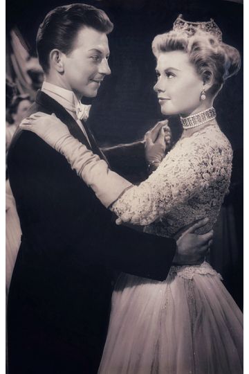 Vera Ellen White Lace Tulle Dress 'It's A Lovely Day Today' Dance in Movie 'Call Me Madam'