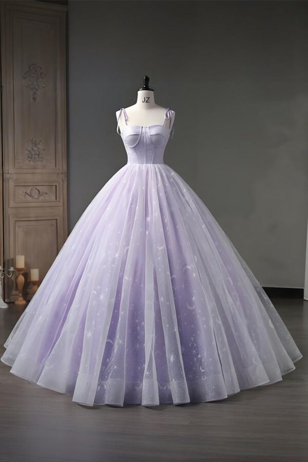 Midnight Whisper – Moon & Stars Couture Gown