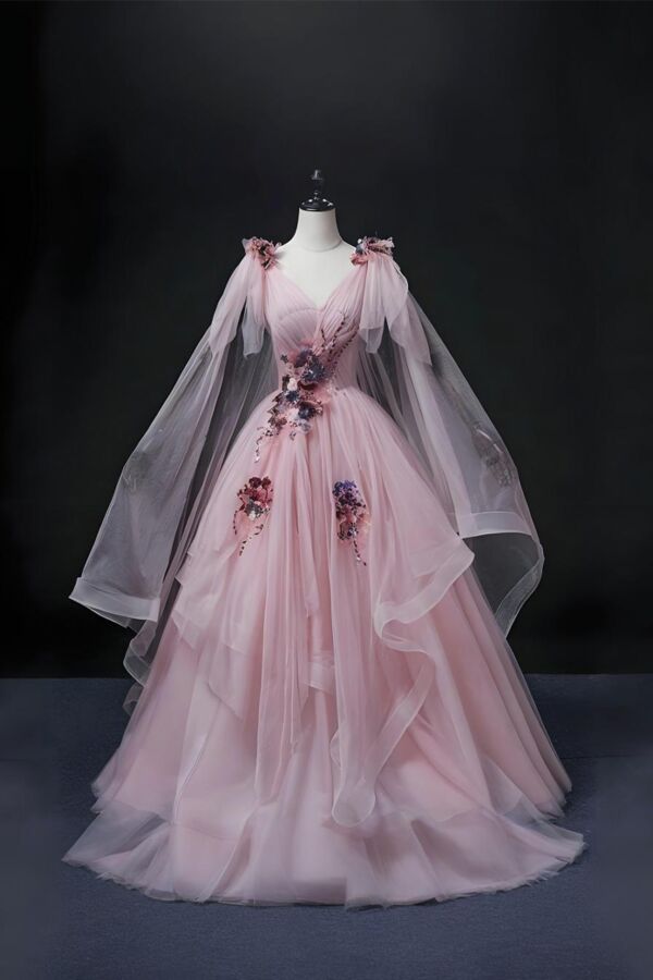 Blossom Muse – Floral Fantasy Gown