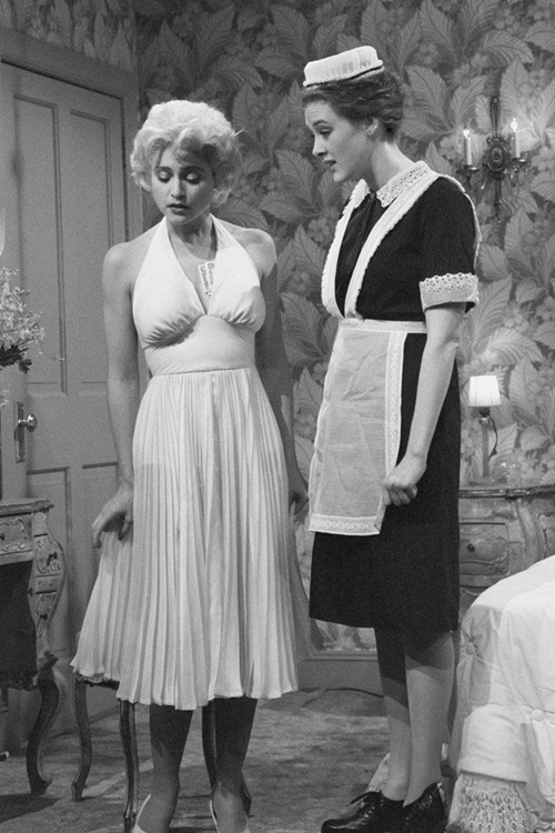 Madonna as Marilyn Monroe White Dress Seven Year Itch SNL 1985