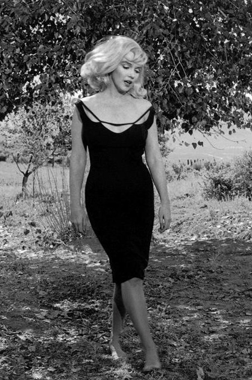 Marilyn Monroe Little Black Vintage Celebrity Dress The Misfits